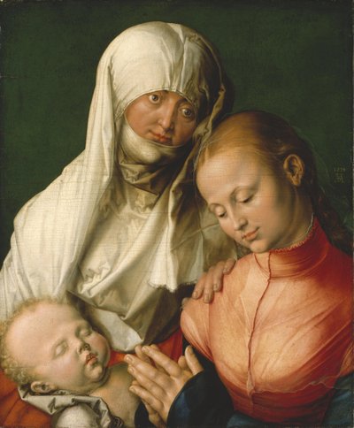 Maagd en kind met Sint Anna door Albrecht Dürer